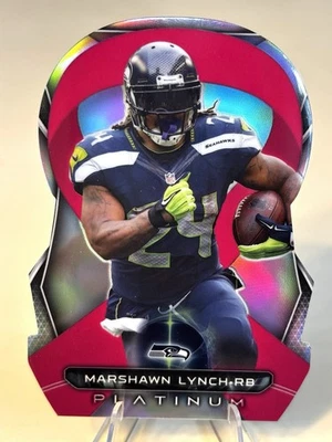 2015 Topps Platinum - BCA cintas troqueladas Marshawn Lynch #BSDR-ML Foto 1 de 2