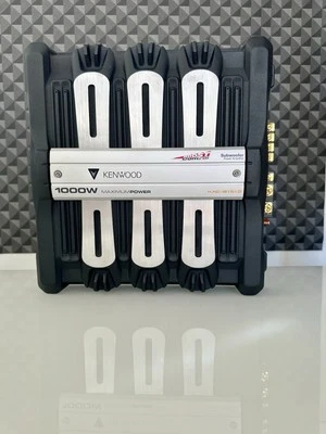 Kenwood KAC-8151D 1000W 2 Channel Mono Car Amplifier Subwoofer Amp Old School  - Image 1 of 4