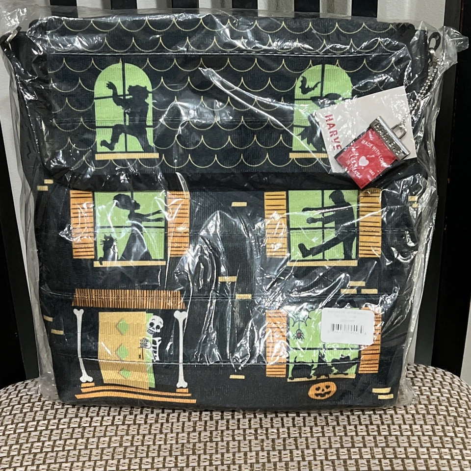 Bolso Mensajero Harveys Cinturón Casa Embrujada Modster Mash Streamline Nuevo en Paquete Foto 1 de 4