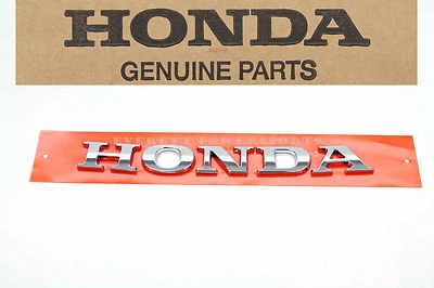 New Genuine Honda Front Chrome Garnish Emblem 05-17 GL1800 F6B Windscreen #Z31* - Image 1 of 4