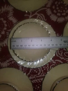 Lenox Weatherly Cups and Saucers or small plate? Set of 8 - Picture 1 of 12