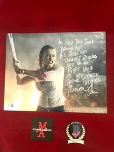 MONICA KEENA AUTOGRAPHED SIGNED 11x14 PHOTO! FREDDY VS JASON! BECKETT COA HORROR - Picture 1 of 2