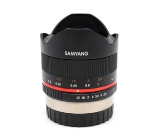 Samyang 8mm F/2.8 II UMC Fish-Eye Weitwinkel Objektiv für Fujifilm X-Mount, OVP - Bild 1 von 8