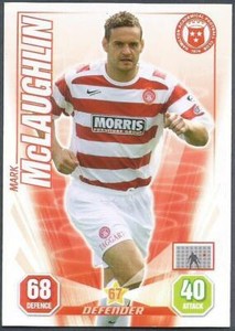 PANINI SUPER STRIKES-SPL 2008-09-HAMILTON ACADEMICAL-MARK McLAUGHLIN