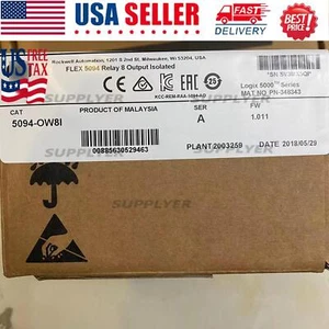 5094-OW8I 5094OW8I AB Flex Logix 5000 I/O Relay Output Module NEW US Free Tax - Picture 1 of 6