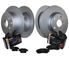 Front Rear Brake Kit Disc Rotors Bosch QuietCast Ceramic Pad Set For Toyota RAV4