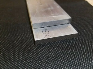 6061-T6 Aluminium Flachstange, 3/16" x 1-1/4" (0,187" x 1,25") Länge & Menge wählbar - Bild 1 von 3