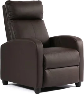 Recliner Chair for Living Room Modern Wingback Sofa Home Theater Seating Push Ba - Picture 1 of 8