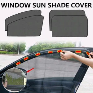 4pcs Magnetic CAR Window Sunshade Cover Film shade Summer Protection - Picture 1 of 13