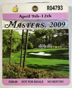 Insignia Masters 2009 Augusta National Original Ganada por Ángel Cabrera - Imagen 1 de 2
