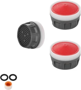 Aireador de Grifo JQK, 2.2 GPM Inserto de Retrictor de Flujo Aireadores de Grifo Repuesto Pa - Imagen 1 de 4