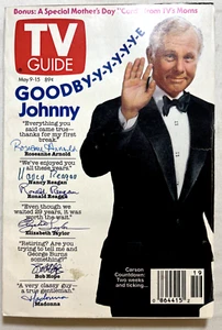 Vintage 1992 TV Guide Goodbye Johnny Carson COVER May 19, 1992 - Picture 1 of 5