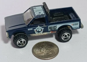 Chevy Pickup Beach Patrol Blue Lifeguard 1030 Hot Wheels Rare Vintage - Picture 1 of 5