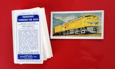 Transport Through the Ages Brooke Bond tea cards, COMPLETE SET