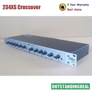234XS Crossover Stereo 2-Way/3-Way Electronic Crossover Mono 4-Way Crossover - Picture 1 of 9