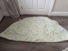Bee Flowers Garden Round Table Furniture Cover Used Once 175cm Diameter 69"