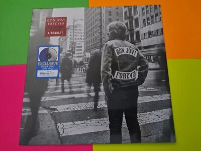 NEW - Bon Jovi Forever Blue & Clear Vinyl LP Record - Free ShipN! - Image 1 of 2