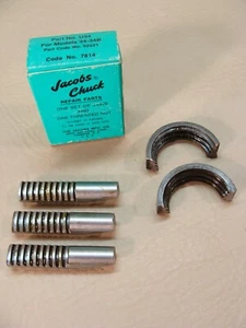 NEW Jacobs U34 for drill chuck 34 34B set of jaws & threaded nut repair kit - Picture 1 of 6