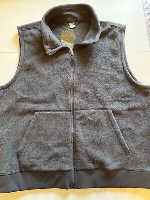 REI Co-Op Vest Mens Size XL Black Groundbreaker Fleece Full Zip NWT 2019 - Image 1 of 4