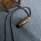 Kalimantan Agarwood Fine Engraved Dzi Bead Pendant Pure Natural Men