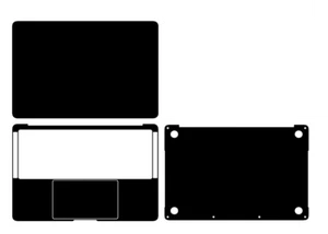 Carbon Stickers Skin Cover for Macbook PRO 13 TOUCH BAR A1706 A1989 A2159 2016 - Picture 1 of 39