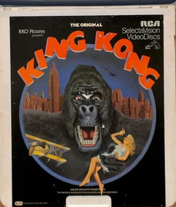 King Kong (1933) CED RCA SelectaVision TESTED WORKING - Picture 1 of 2
