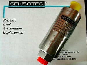 NIB SENSOTEC Pressure Transducer Model 060-G068-01 Range 500PSIG Output 4-20MA - Picture 1 of 4
