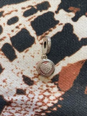 Pandora Charm Pendente cuore speciale 792149EN24 You Make My Heart Smile - Immagine 1 di 4