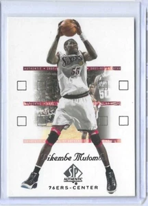 2001-02 SP Authentic - Dikembe Mutombo #65 - NM - Picture 1 of 2