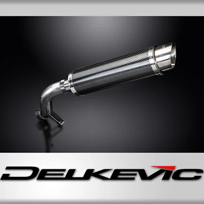 BMW R1200GS 2004-2009 Delkevic Slip On 14" Kit Silenciador Escape Carbono Redondo Foto 1 de 4