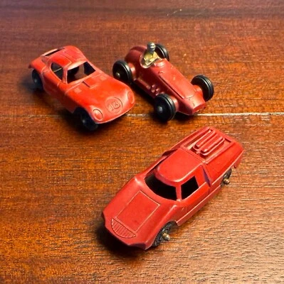 Tootsie Toy Car - Fiat Abarth and Two Misc Die Cast Cars - Image 1 of 3