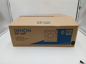 Denon DP29F Belt Drive Turntable w/Cartridge *New Open Box* - Picture 1 of 3