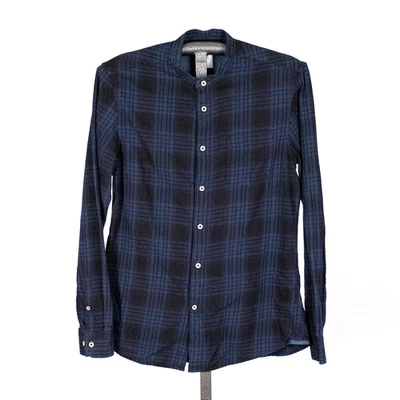 Burton Menswear London Cotton Flannel MEDIUM Banded Collar Cabin Winter Gorpcore - Image 1 of 4
