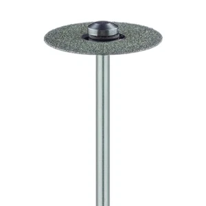 Disco dental de diamante de doble cara grano medio montado en HP 0,5 mm - Imagen 1 de 3