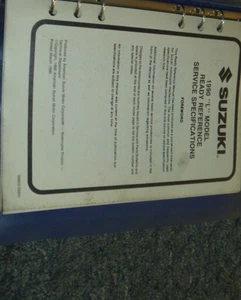 1990 Suzuki DR250L Dual Sport Motorcycle Specifications Reference Manual xz - Picture 1 of 10