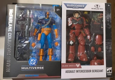 Deathstroke & McFarlane Warhammer 40k Assault Intercessor Sergeant Blood Angel - Image 1 of 4