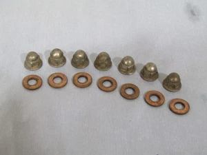 2004 KAWASAKI KX250 CYLINDER HEAD NUTS & WASHERS MAY FIT OTHER YEARS 2 STROKE - Picture 1 of 1