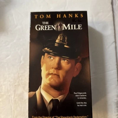 THE GREEN MILE (VHS,1999,2-TAPE SET) SLIP SLEEVE TOM HANKS - Image 1 of 3