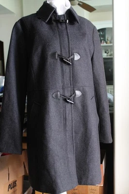 Nautica Mujer XL Decorativo Palanca/Cierre con Cremallera Lana Forrado Gris Oscuro Foto 1 de 4