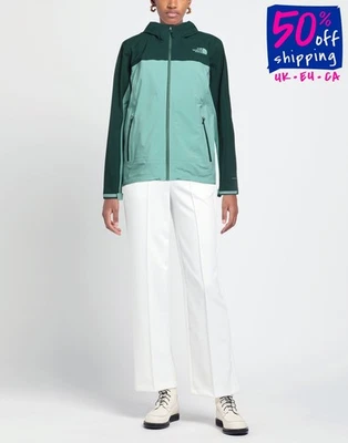 RRP€389 THE NORTH FACE Dryzzle Flex Futurelight Jacket Size XS Green Logo Hooded - Image 1 of 4