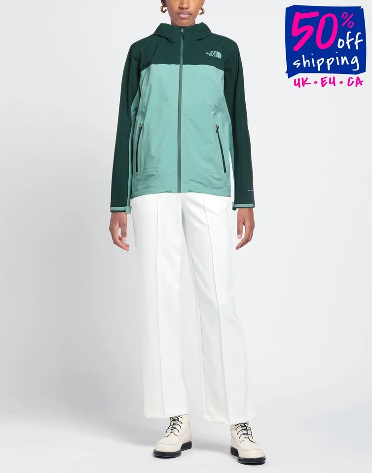 RRP€389 THE NORTH FACE Dryzzle Flex Futurelight Jacket Size XS Green Logo Hooded - Image 1 of 4