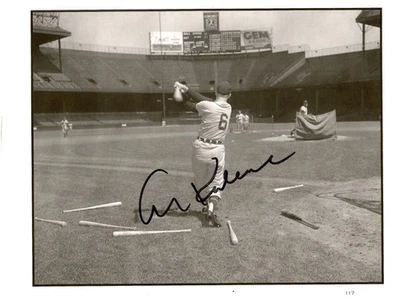 Al Kaline Signed Autographed 8x10 Book Photo Detroit Tigers Right Feilder JSA - Image 1 of 3