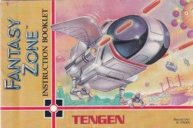 Nintendo NES Instruction Manual Fantasy Zone