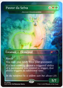 Ancient Greenwarden M Foil #2059 | EN | SLD Secret Lair x Nuestra Magica | MTG - Picture 1 of 1