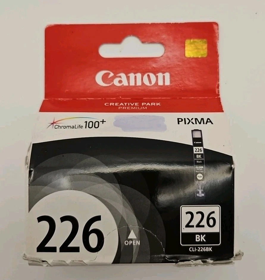Canon Chroma life 100+ PIXMA 226 Black ink NEW SEALED - Image 1 of 2