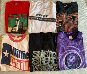 Music band Artist 27 T shirt Lot Tees Reseller Bundle Rage Against Machine Dead - Picture 1 of 24