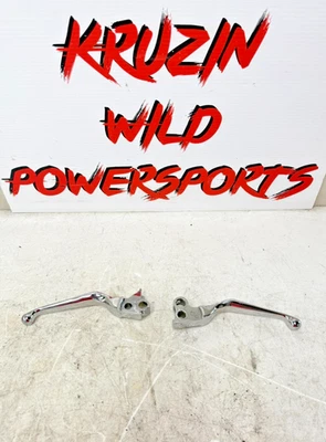 Harley Davidson Softail 1997 cromo freno delantero y palanca de embrague Foto 1 de 4