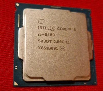 Intel Core i5-8400 2.80GHz SR3QT 6-Core LGA 1151 CPU Processor (8th Gen) Ok 100% - Immagine 1 di 2