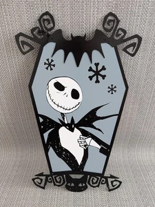Nightmare Before Christmas Jack Skellington Hanging Halloween Wood Sign 14” Inch - Picture 1 of 2