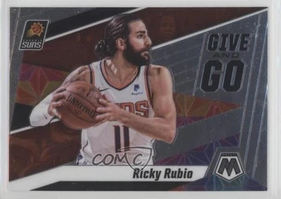 2019-20 Panini Mosaic Give and Go Ricky Rubio #12 - Image 1 of 2